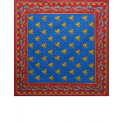 mantón de algodón estampado