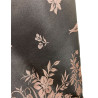 mantón de seda negro-rosa