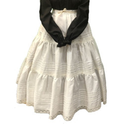 kit de enaguas tres volantes