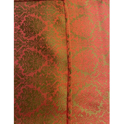 pañuelo coral-verde oliva