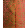 pañuelo coral-verde oliva
