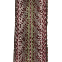 cinta granate beige