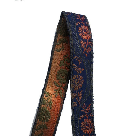 cinta azulona naranja