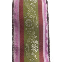 cinta rosa verde oliva