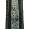 cinta  verde botella blanca