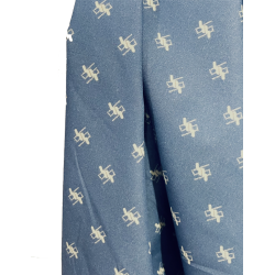 TELA ESTAMPADA DIBUJITOS AZULES