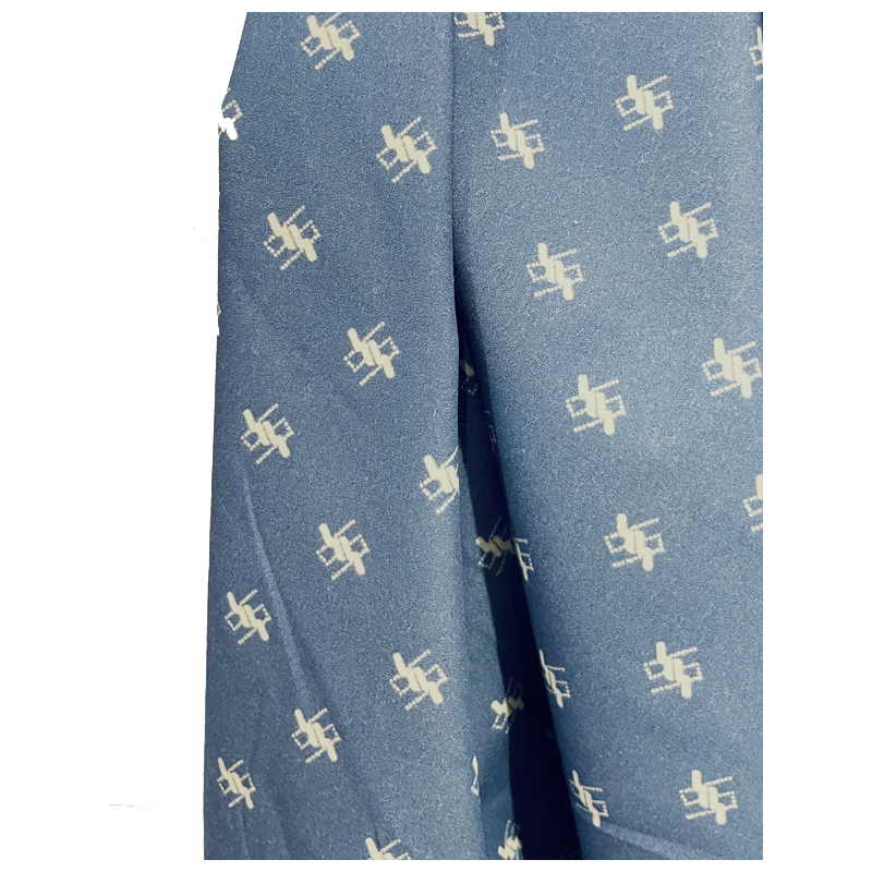 TELA ESTAMPADA DIBUJITOS AZULES