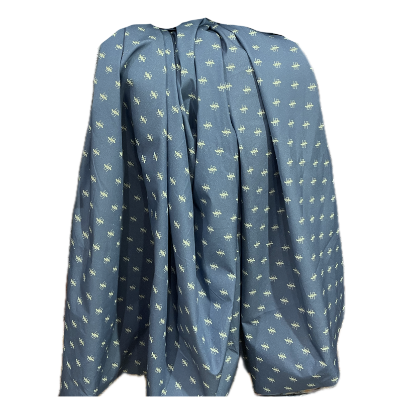 TELA ESTAMPADA DIBUJITOS AZULES