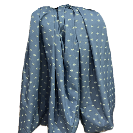 TELA ESTAMPADA DIBUJITOS AZULES