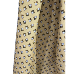 TELA FLORES AMARILLA