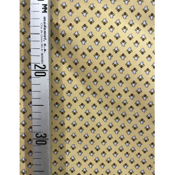 TELA FLORES AMARILLA