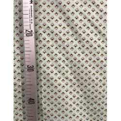 TELA  ESTAMPADA FLORES VERDE