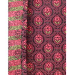 pañuelo caldero-negro flor