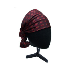 pañuelo caldero-negro flor