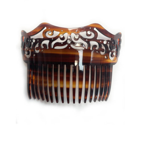 PEINETA OLAS CAREY BRILLOS