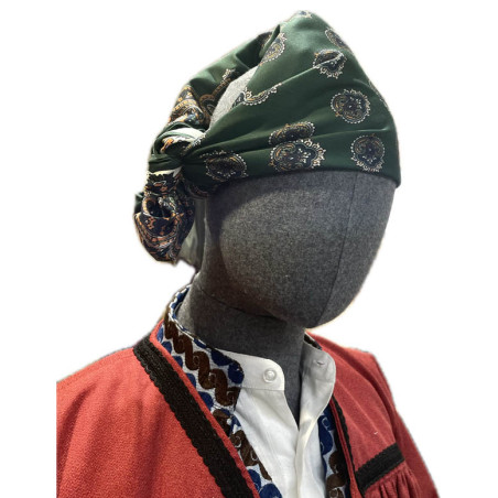 PAÑUELO CACHEMIRES VERDE