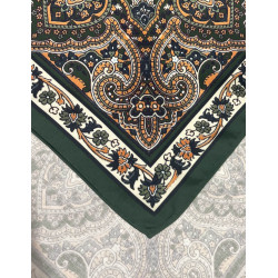 PAÑUELO CACHEMIRES VERDE