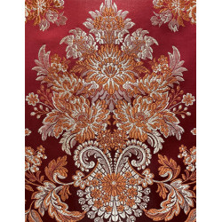 CORTE DE FALDA ROJO-NARANJA