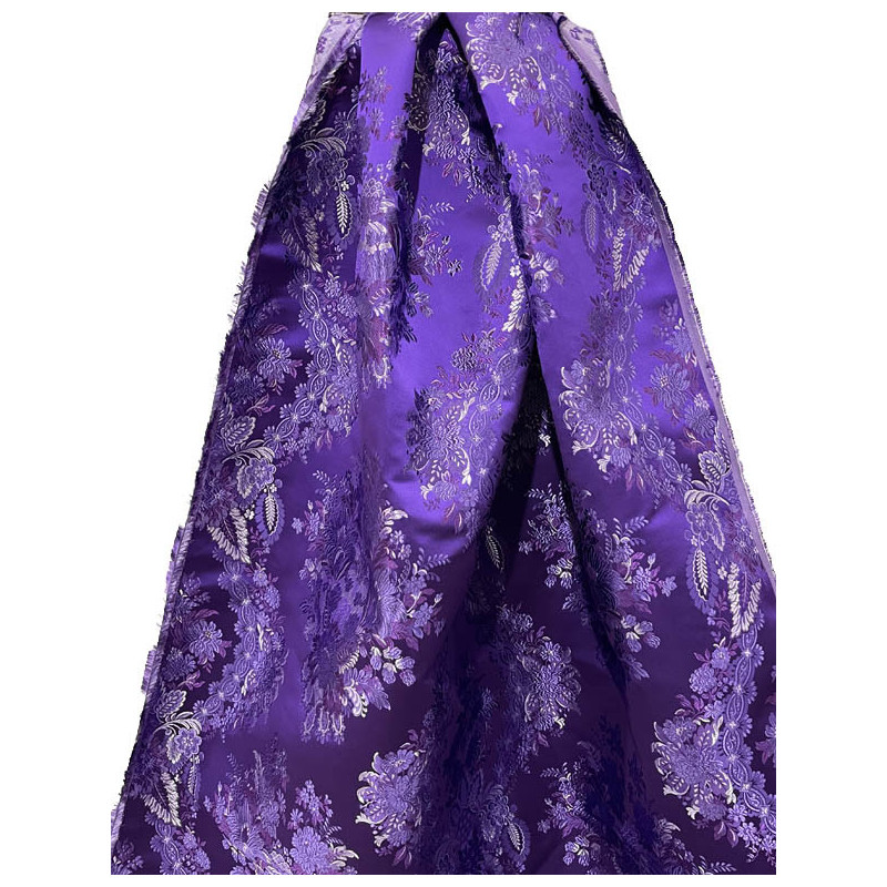 CORTE DE FALDA MORADO-PLATA