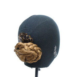 peineta imitación carey brillos