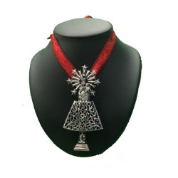 virgen de plata con manto