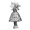 virgen de plata con manto