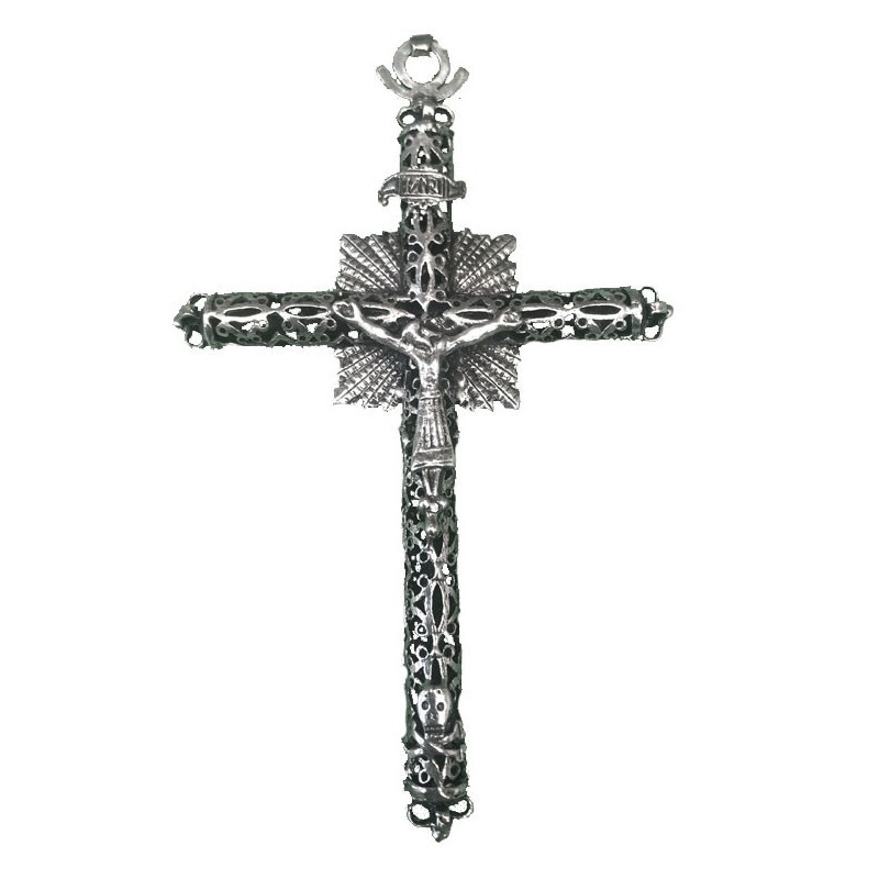 cruz de plata grande