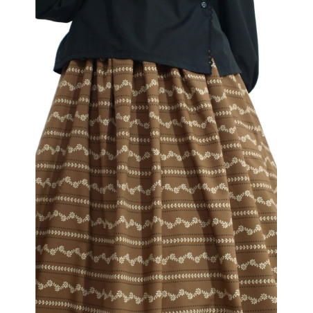 tela  estampada lila conchas