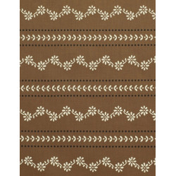 tela  estampada lila conchas