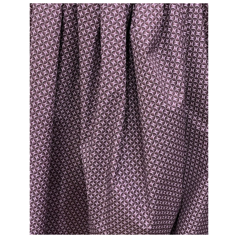 tela  estampada lila conchas