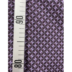 tela  estampada lila conchas