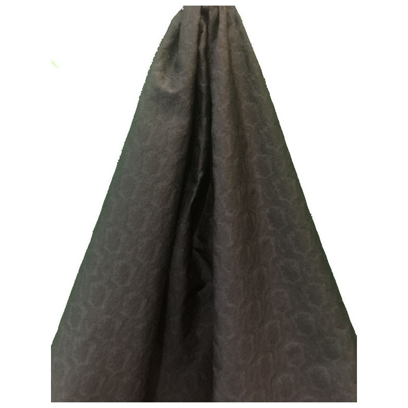 tela brochado fucsia-naranja