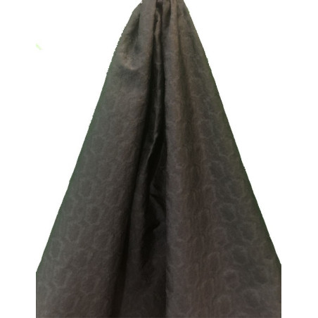 tela brochado fucsia-naranja