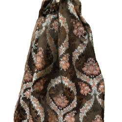 corte de falda greca verdosa colores