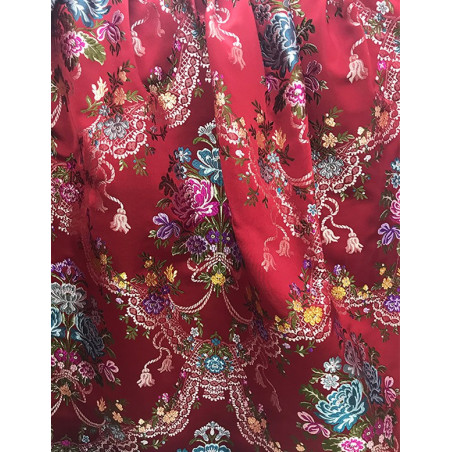 corte de falda greca verdosa colores