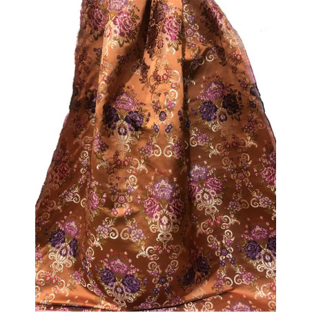 corte de falda greca verdosa colores