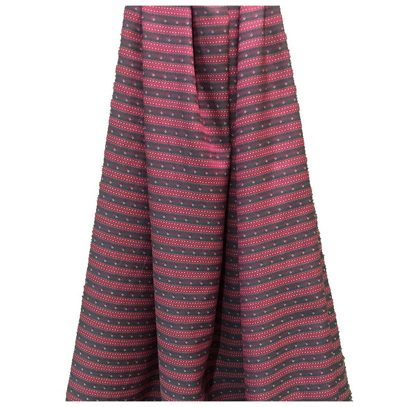 corte de falda greca verdosa colores