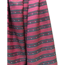 corte de falda greca verdosa colores