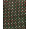 pañuelo verde botella-rojo flor