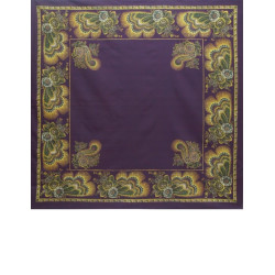 mantón de algodón estampado