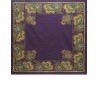 mantón de algodón estampado
