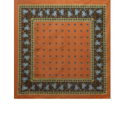 mantón de algodón estampado