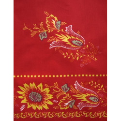 mantón de algodón estampado