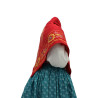 mantón de algodón estampado