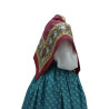 mantón de algodón estampado
