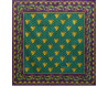 mantón de algodón estampado