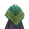 mantón de algodón estampado