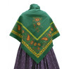mantón de algodón estampado