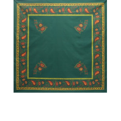 mantón de algodón estampado
