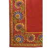 mantón de algodón estampado
